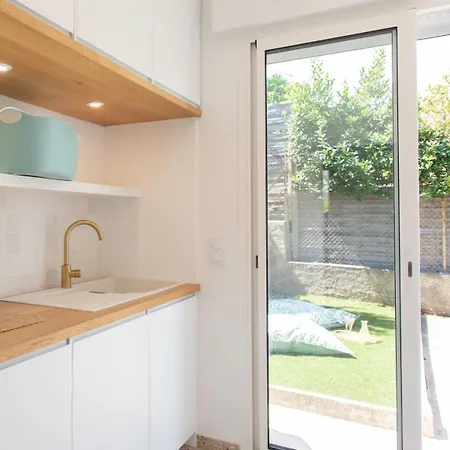 #54 Sea View 4 Bdr Ac 5mins To Port Bbq فيلة نيس